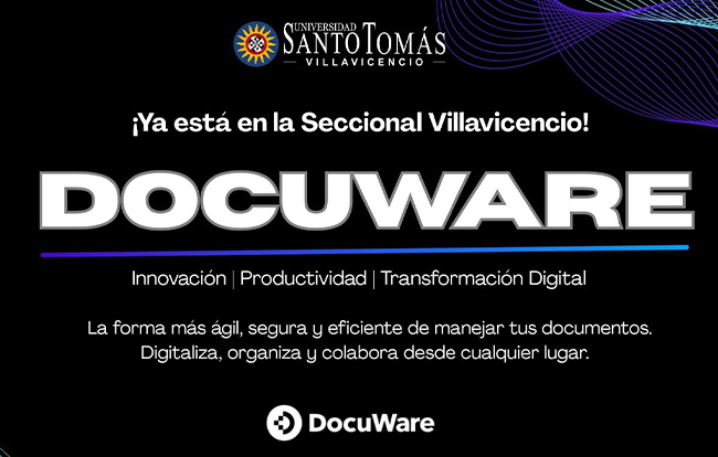 La Universidad Santo Tomás Seccional Villavicencio implementa DocuWare para fortalecer la transformación digital