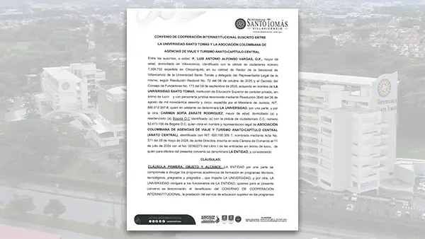 Santoto Villavo y y ANATO suscriben convenio de cooperación interinstitucional