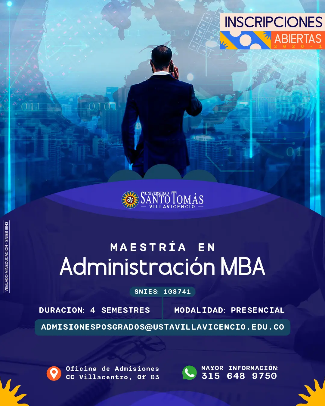 Maestría en Administración - MBA Universidad Santo Tomás Villavicencio