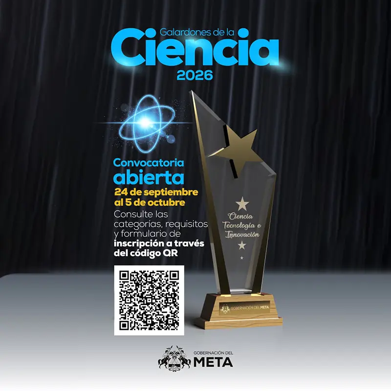 Convocatoria Galardones de la Ciencia 2026
