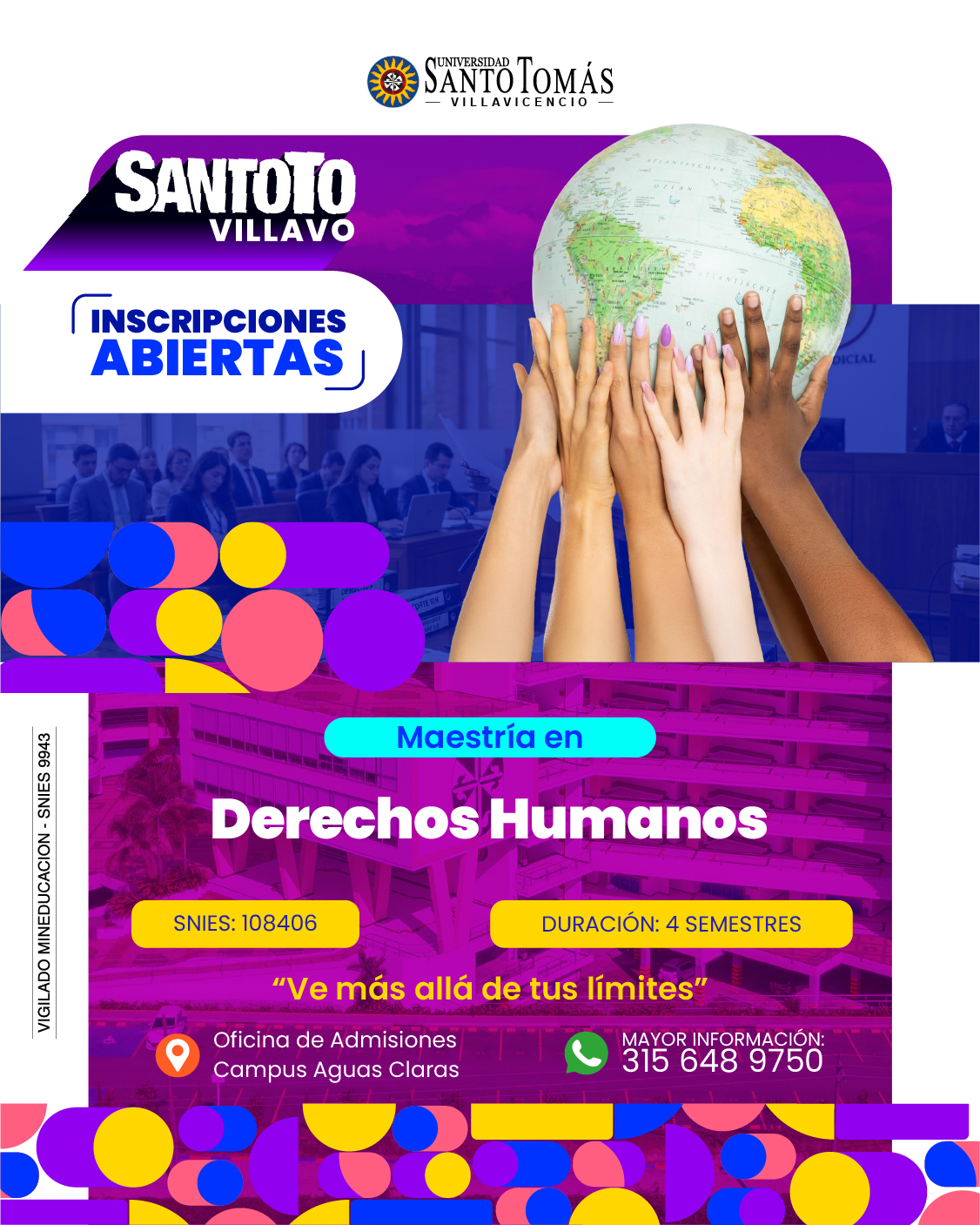 Maestría en Derechos Humanos - Universidad Santo Tomás Villavicencio
