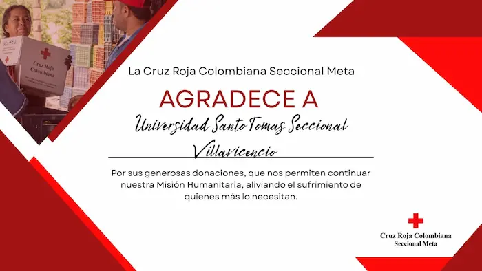 Cruz Roja Meta exalta el espíritu solidario de la Santoto Villavicencio tras jornada de donaciones