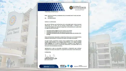 Nuevos nombramientos en Decanaturas de la Universidad Santo Tomás Villavicencio